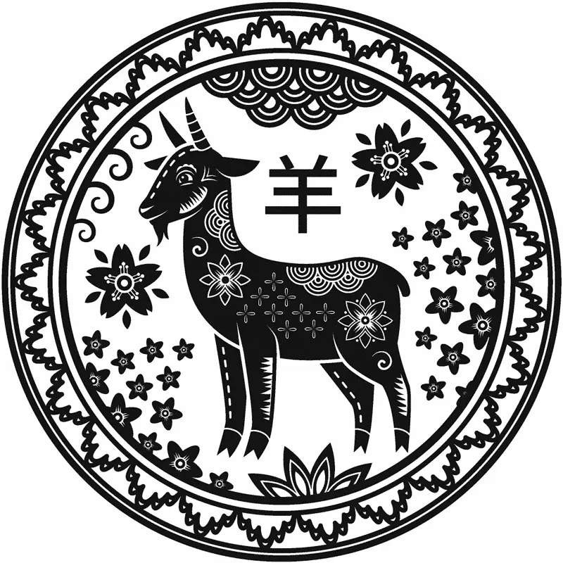 Chinese horoscoop voor sterrenbeeld Geit